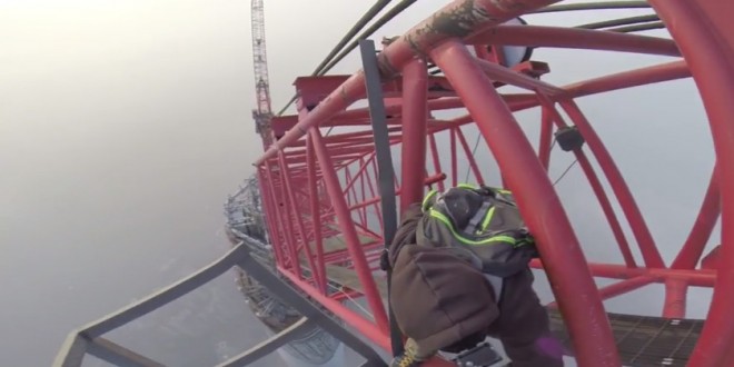 Ascension de la tour Shanghai (650m)