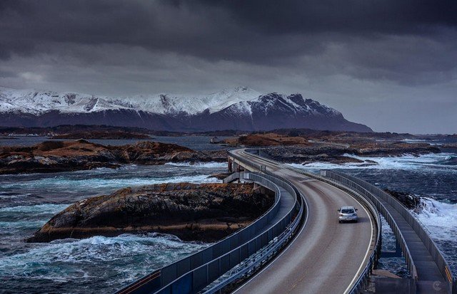 Route de l'Atlantique en Norvège