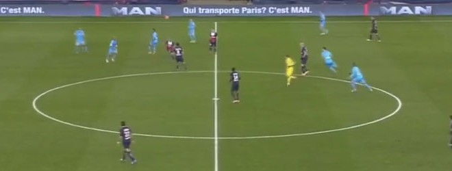 Lucas Moura vs Olympique de Marseille