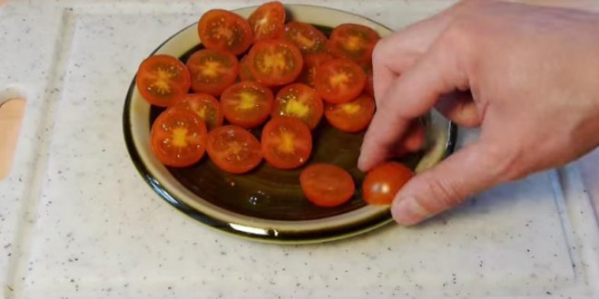 Astuce pour couper vos tomates cerises