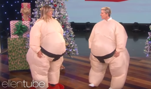 Vidéo : le twerk fou de Jennifer Aniston en sumo !